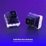 ENDORFY Thock 75% Wireless DE Kailh Box Black Pudding, Tastatur, Schwarz, Beleuchtet, Kabellos, DE-Layout
