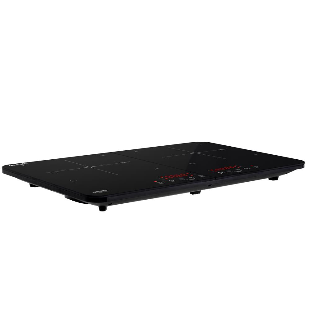 Camry CR 6514 Induktionsherd 60 cm 2 Platten LCD Display schwarz
