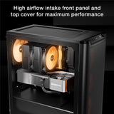 be quiet! Pure Base 501 LX Black PC-Gehäuse 4 vorinstallierte Light Wings PWM-Lüfter ARGB-Beleuchtung