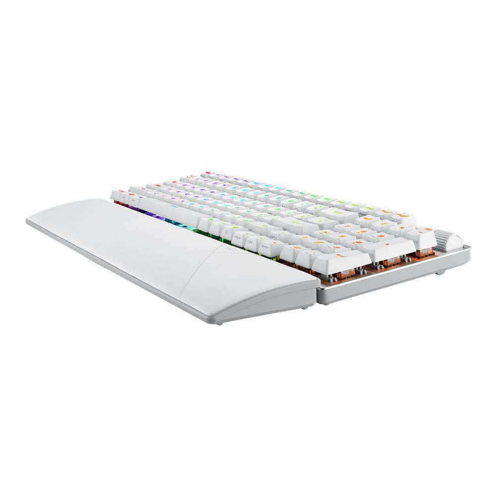 ASUS ROG Strix Scope II 96 RX Wireless White – Gaming-Tastatur, Tri-Mode, RGB