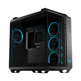 ASUS TUF Gaming GT502 Horizon TG ARGB Black Zweikammer PC Gehäuse mit 4 ARGB Lüftern