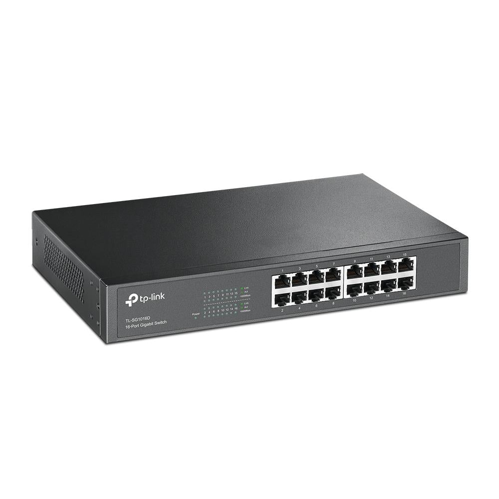 TP-Link TL-SG1016D 16-Port-Gigabit-Switch