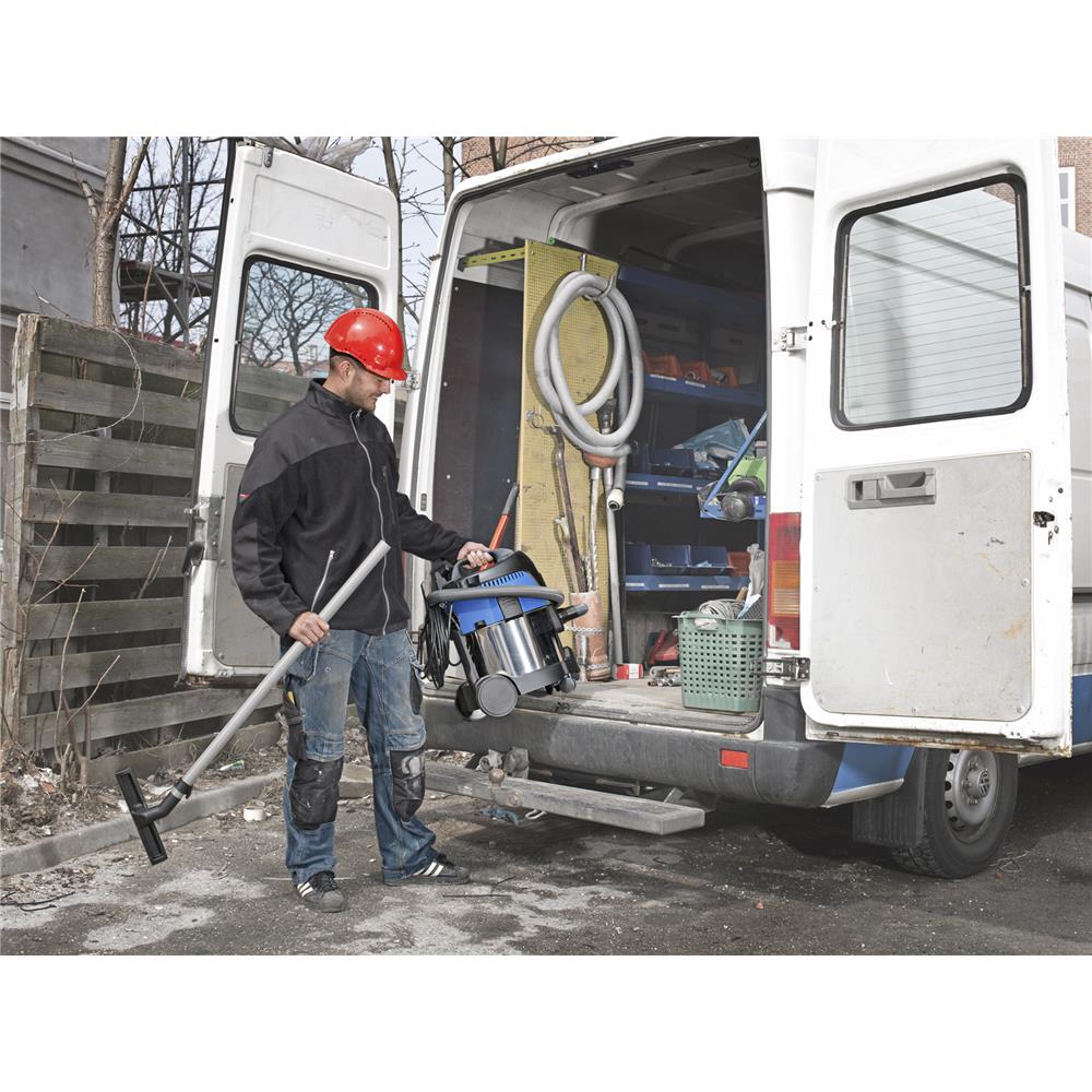 Nilfisk Nass-/Trockensauger AERO 21-01 PC INOX - Industriesauger mit 20 Liter, Gewerbesauger