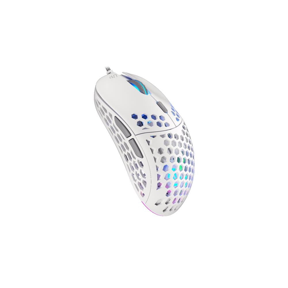 ENDORFY LIX Plus, Ultraleichte Gaming-Maus (59 g), 19000 DPI, Weiß | EY6A003