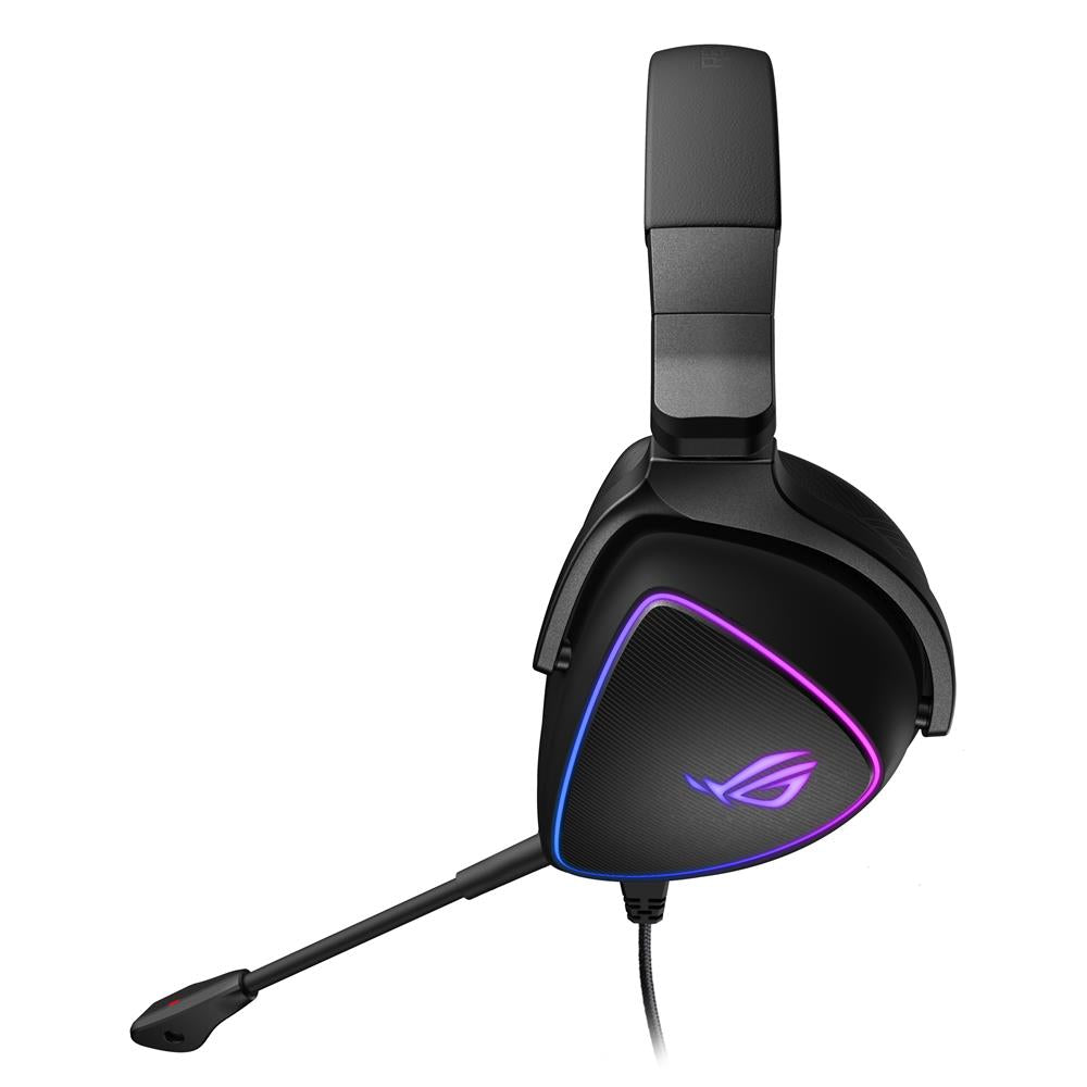 ASUS ROG Delta S USB-C Gaming Headset Lightweight Hi-Res Audio Noise-Canceling RGB Beleuchtung