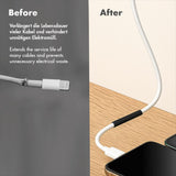 LogiLink Schrumpfschlauch-Set, 300 Stück, 45 mm Länge, 3:1 Schrumpfrate, Schwarz