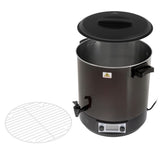 Camry CR 4537 Einkochautomat 28L mit LCD-Display, Edelstahl Einkochtopf mit Zapfhahn, Warmhaltefunktion, Timer 180 Min., 30-100 °C, Glühweinkocher, Getränkespender, 2600W
