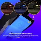 ENDORFY Broadcast Low Profile RGB Boom Arm Mikrofonarm mit RGB Beleuchtung