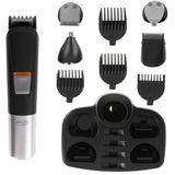 Adler AD 2943 5-in-1 Pflegeset mit Ladestation Rasierer Trimmer LED Anzeige schwarz