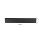 ENDORFY Thock TKL Palm Rest, schwarze Handballenauflage, Magnetische Befestigung