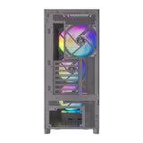 Silentware Air 2000 A-RGB Black – Midi Tower mit Glas-Seitenfenster & 7 RGB-Lüftern für maximalen Airflow