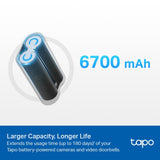 TP-Link Tapo A100 Akku-Pack 6700mAh für Tapo-Kameras und Video-Türklingeln