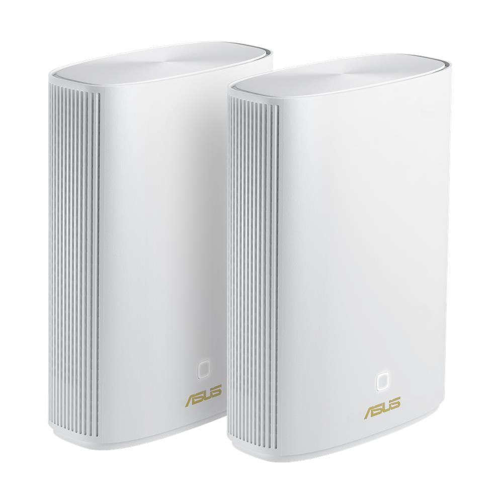 ASUS ZenWiFi AX Hybrid (XP4) AX1800 + Powerline 2er Set Weiß Whole-Home Mesh WiFi 6