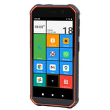Olympia TREK Outdoor Smartphone Android 10 Schwarz Orange