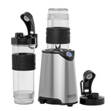 Camry CR 4069 Edelstahl-Standmixer für Smoothies, Cocktails, Crushed Eis, mit 2 Trinkflaschen