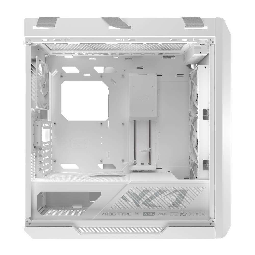 ASUS ROG Strix Helios II White EATX Mid Tower Gaming PC Gehäuse mit 4 Lüftern