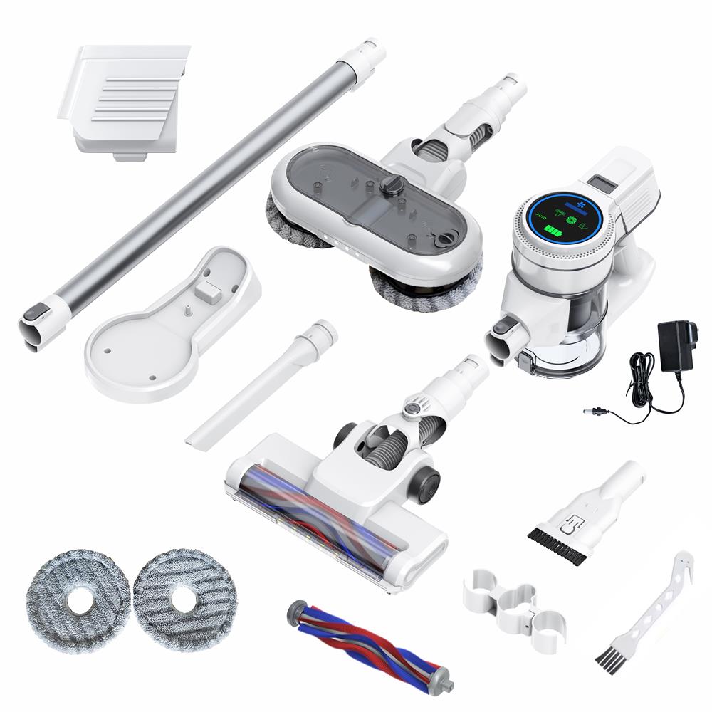 Adler AD 7064 Staubsauger kabellos Trocken und Nassreinigung Weiß