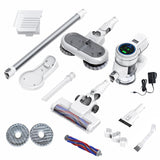 Adler AD 7064 Staubsauger kabellos Trocken und Nassreinigung Weiß