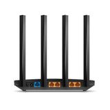 TP-Link Archer C6 Dualband Gigabit WLAN-Router 4x LAN-Port MU-MIMO IPTV WPA3 4x externe Antennen