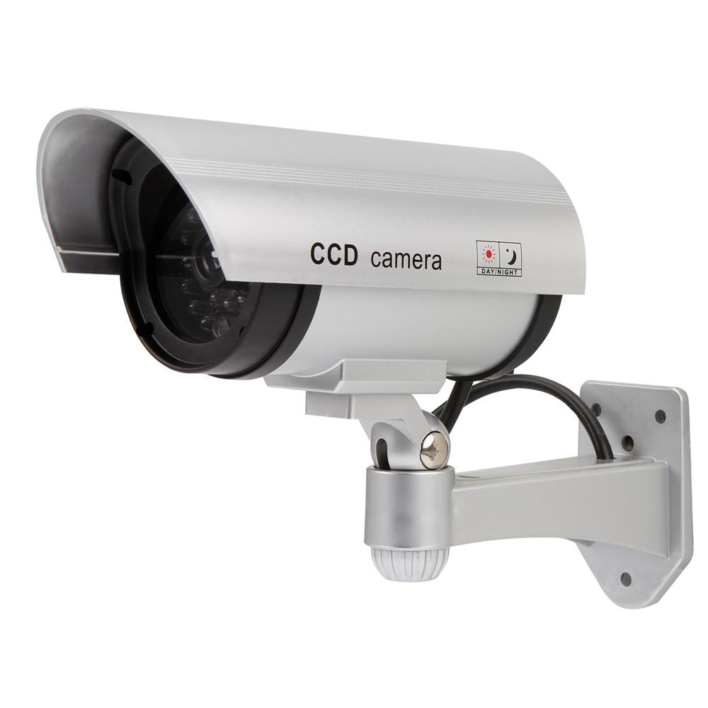 Olympia DC 400 Kamera Attrappe Überwachungskamera Dummy Silber
