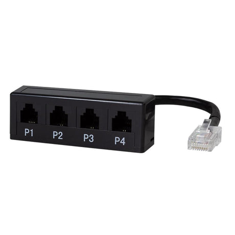 LogiLink Modular Adapter 4-Port Telefonsplitter RJ45 > RJ11