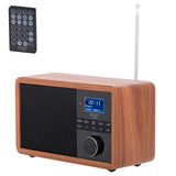 Adler AD 1184 Radio DAB+ Bluetooth 5.0 FM/UKW Holzgehäuse Wecker Uhr Fernbedienung