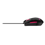 ASUS ROG Strix Impact II Electro Punk kabelgebundene Gaming Maus 6.200 DPI Aura-Sync schwarz/pink