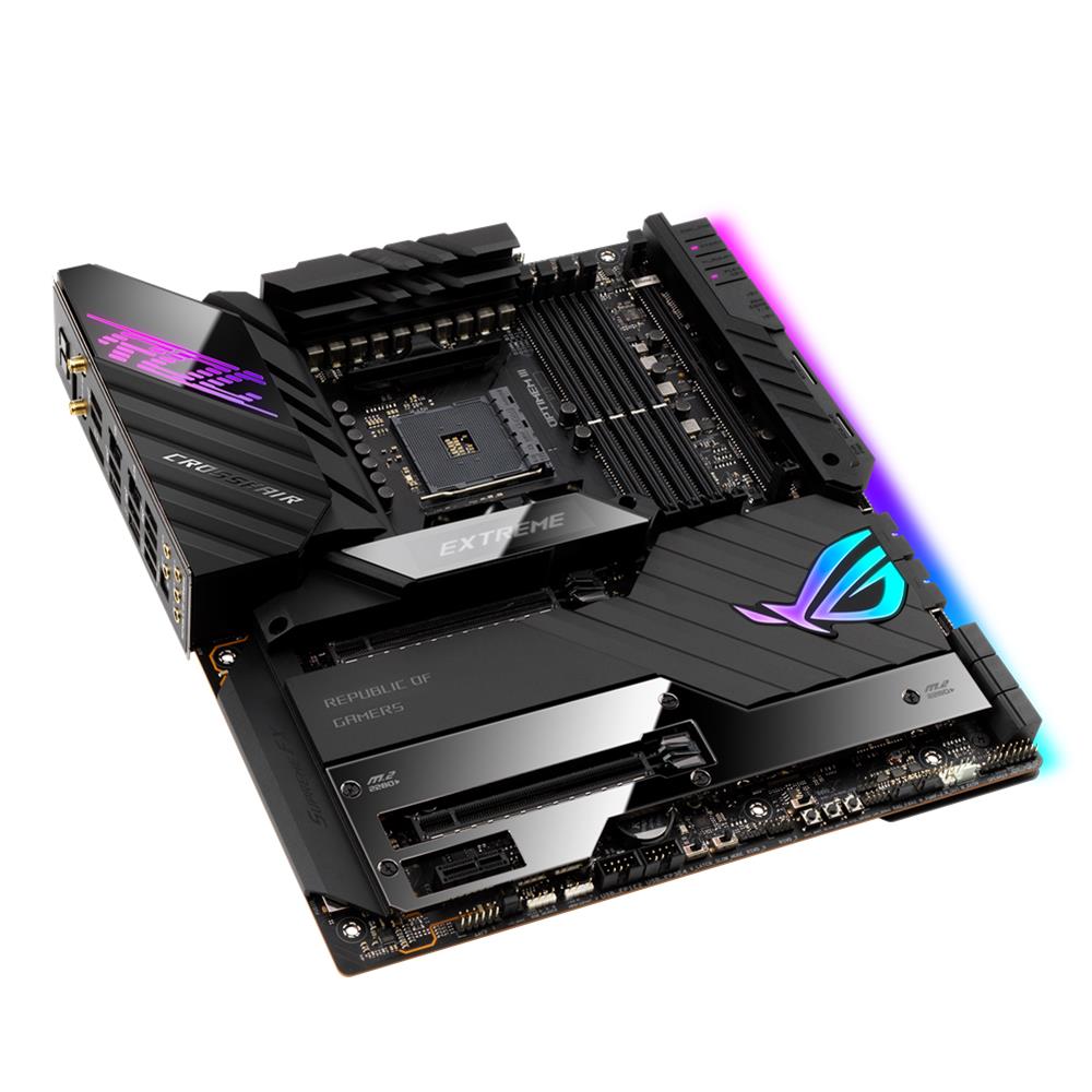 ASUS ROG CROSSHAIR VIII EXTREME AMD X570 Gaming-Mainboard EATX PCIe 4.0 WiFi 6E SATA M.2 USB 3.2