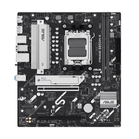ASUS PRIME B850M-K Gaming Mainboard AM5 micro ATX DDR5 PCIe 5.0 Aura Sync