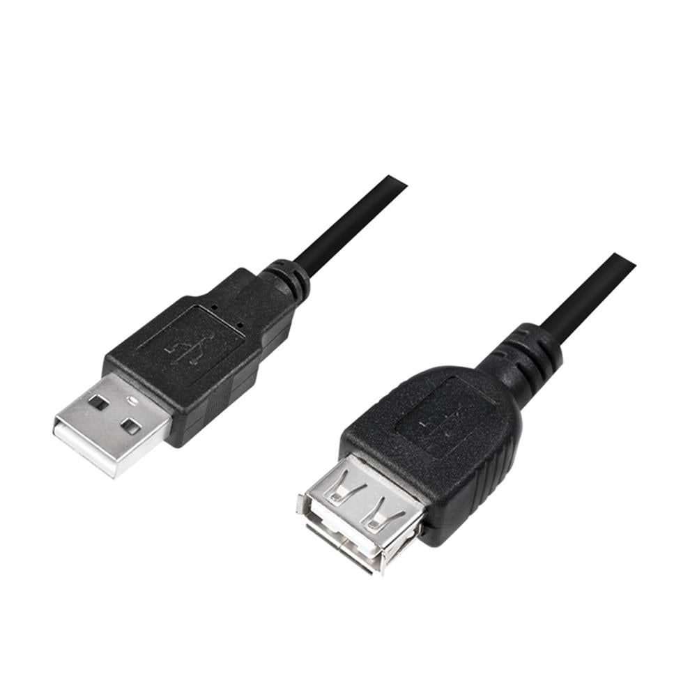 LogiLink USB 2.0-Adapter USB-A/M zu DB9/M (RS232) Win 11 schwarz