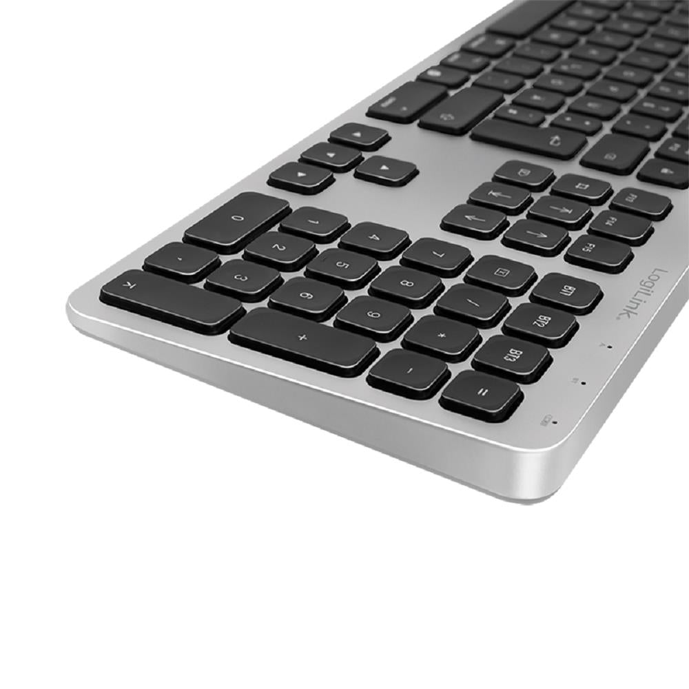 LogiLink Bluetooth Multi-Device Tastatur max. 3 Geräte koppeln