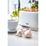 Camry CR 3219 2-Scheiben-Toaster Weiß Brötchenaufsatz Auftaufunktion Aufwärmfunktion 6 Stufen 900 W