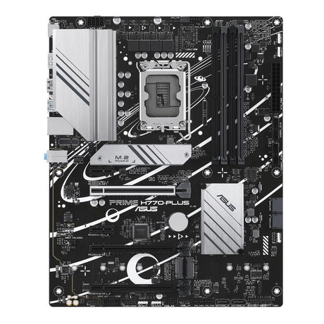 ASUS PRIME H770-PLUS Gaming Mainboard Sockel Intel LGA 1700 (ATX, DDR5, PCIe 4.0 M.2, Thunderbolt 4)