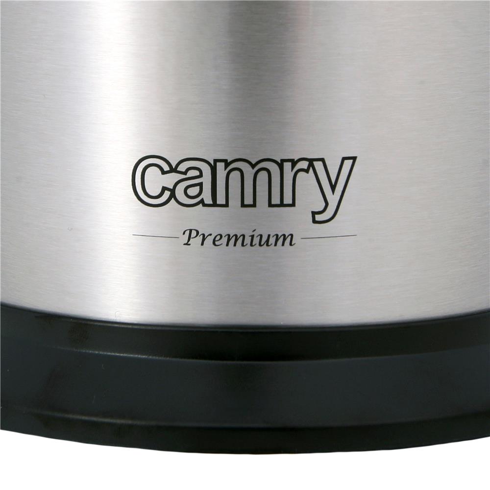 Camry CR 4006 Elektrische Zitruspresse 500 Watt Edelstahl Silber