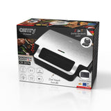 Camry CR 3074 Sandwich maker 2 in 1 Silber Sandwichmaker und Kontaktgrill