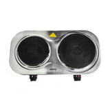 Camry CR 6511 Doppelkochplatte 2500 Watt Silber