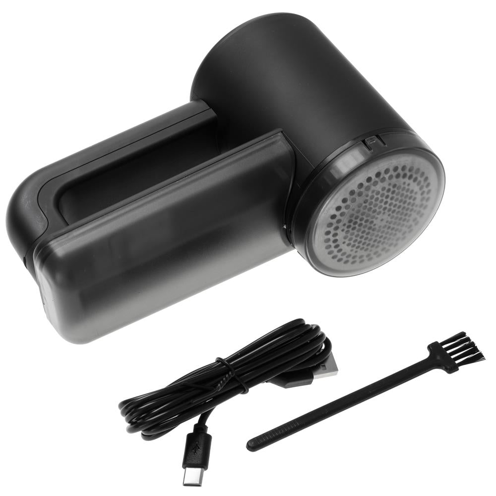 Adler AD 9617 Fusselentferner LCD schwarz – 3 Geschwindigkeiten & USB-Ladung