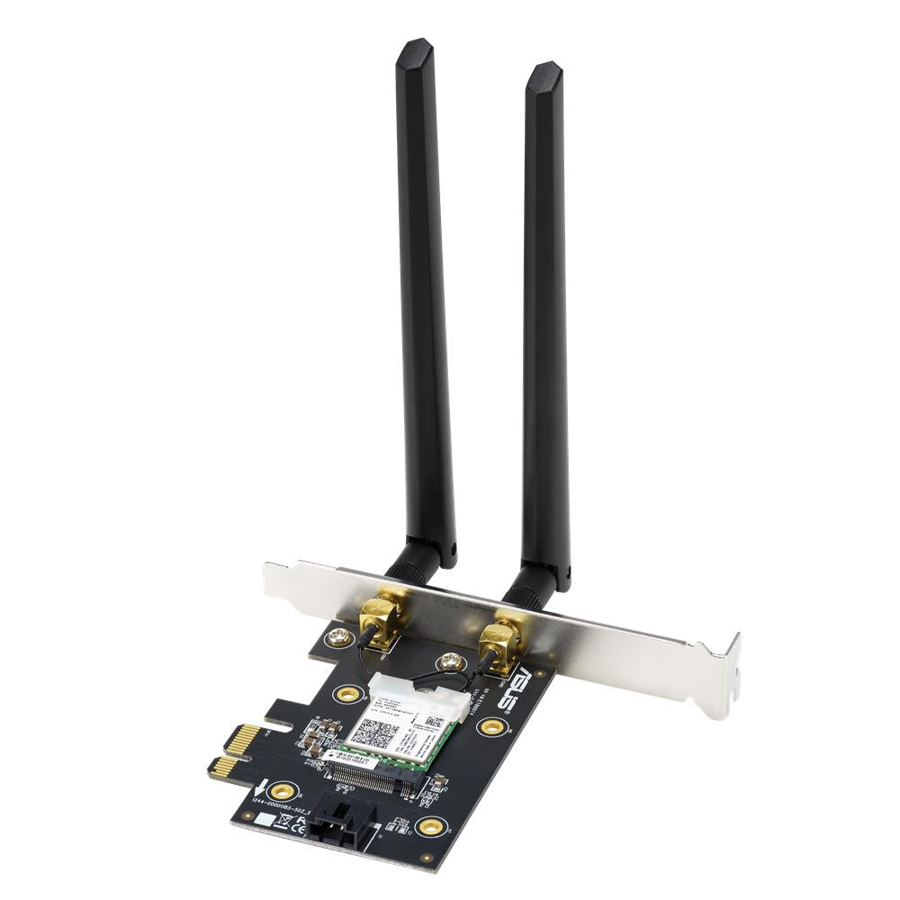 ASUS PCE-AX3000 BT5.0 PCIe-Karte Bluetooth 5.0 WiFi 6 Dual-Band WPA3 OFDMA MU-MIMO