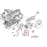 Nilfisk Original 56510978 Halterung Lichtmaschine ADJ Ersatzteil