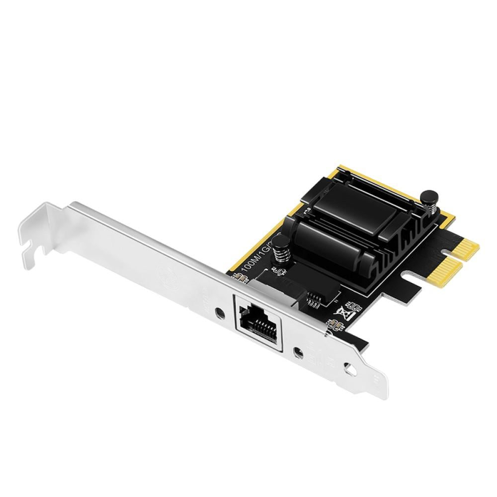 LogiLink PCI-Express Netzwerkkarte 1-Port 2.5 GBit/s Ethernet Erweiterungskarte