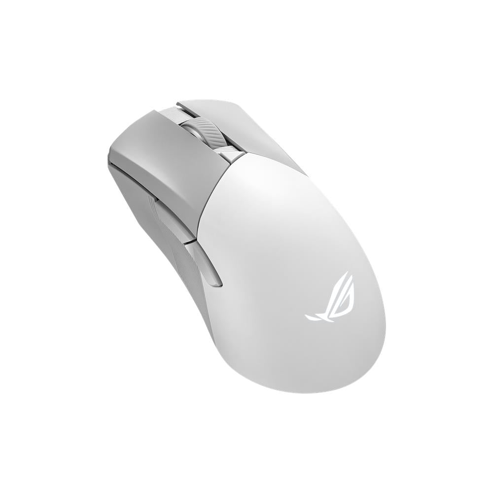 ASUS ROG Gladius III Wireless AimPoint White RGB Gaming Maus optischer Sensor 36.000 dpi weiß