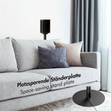 LogiLink Lautsprecherständer für SONOS ERA 100 & 300, höhenverstellbar, max. 5 kg, Schwarz