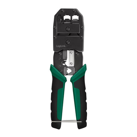 LogiLink 6-in-1 Multifunktions-Crimpzange für Telefon- & Netzwerkkabel RJ11/RJ12/RJ45