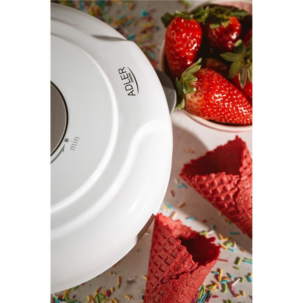 Adler AD 3038 Waffelmaker für Eistüten 18cm besondere Waffeltüten