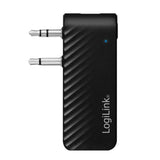 LogiLink Audio-Transmitter mit Bluetooth 5.1, AUX-Ausgang und Flugzeugstecker Audiosender