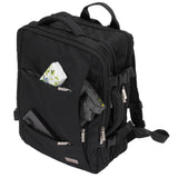 Camry CR 6881b Business Rucksack 24 L erweiterbar, Handgepäck Rucksack 40x20x30 cm, Laptoprucksack bis 15,6 Zoll, RFID, USB, YKK-Reißverschlüsse, wasserabweisend, schwarz