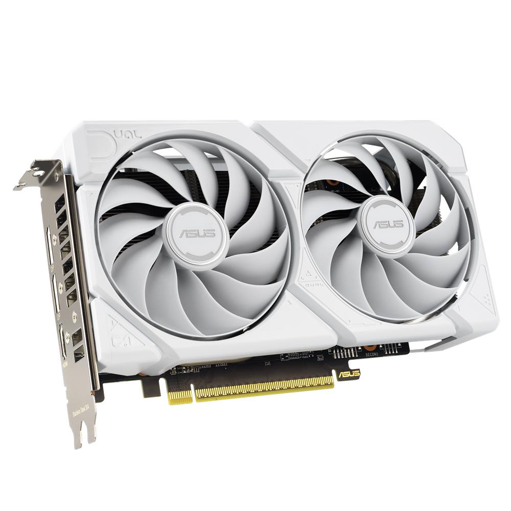ASUS Dual Radeon RX 9060 XT 16GB GDDR6 White Gaming Grafikkarte PCIe 5.0