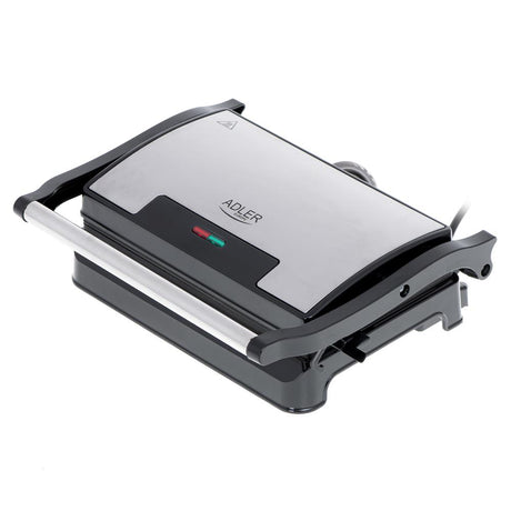 Adler AD 3052 Elektrogrill 1200 Watt Elektrischer Grill Sandwichmaker Grillplatten Kontaktgrill