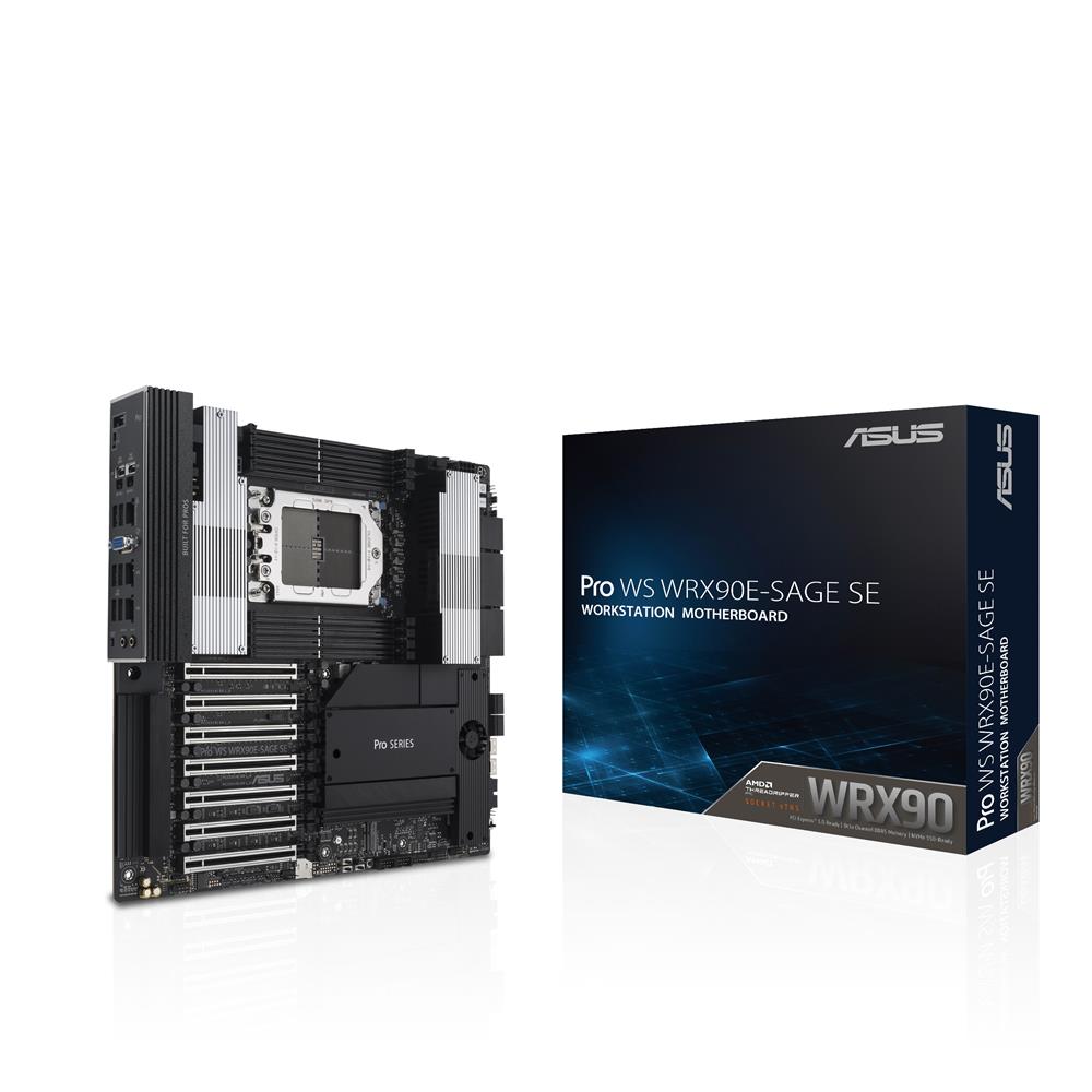 ASUS PRO WS WRX90E-SAGE SE Workstation Mainboard sTR5 EEB PCIe 5.0 Dual 10Gb LAN