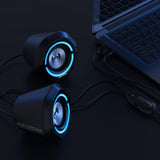 Edifier G1000 Bluetooth Gaming-Lautsprecher mit RGB-Beleuchtung, USB, Klinke, Schwarz